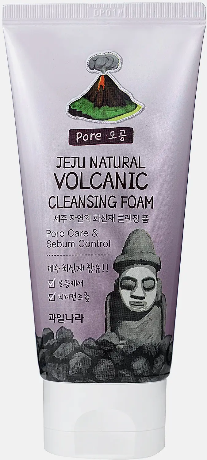 Пенка для умывания Welcos на основе вулканического пепла 120мл