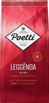 Кофе в зернах Poetti Leggenda Ruby 1кг