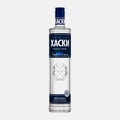 Водка Хаски 40% 500мл