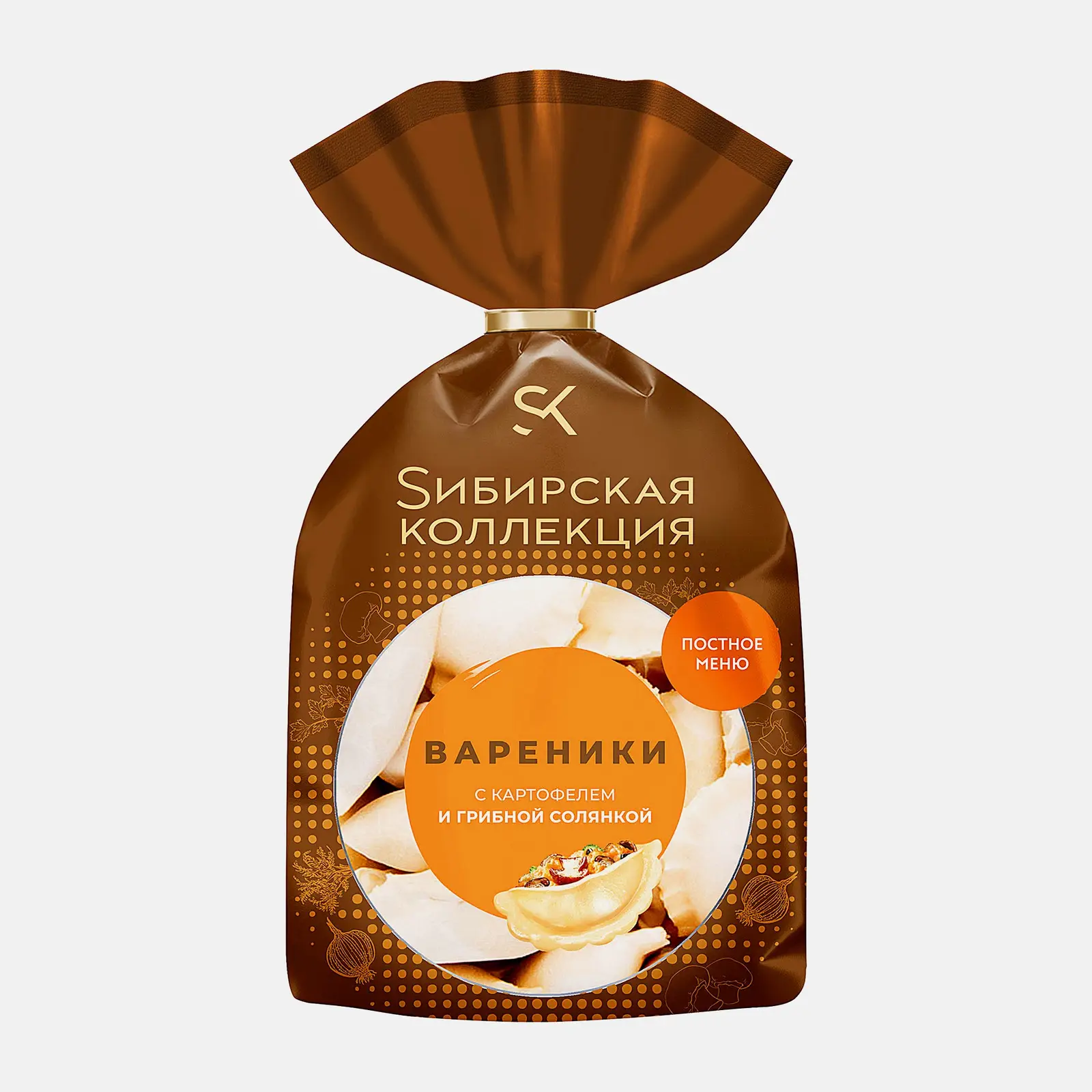 Изображение товара Вареники Sибирская Коллекция Картофель и грибная солянка 700г