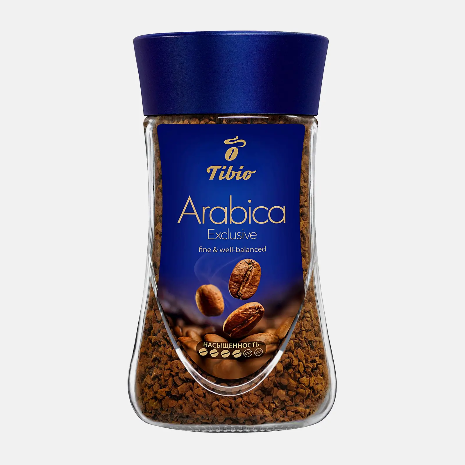 Кофе растворимый Tibio Arabica exclusive сублимированный 95г