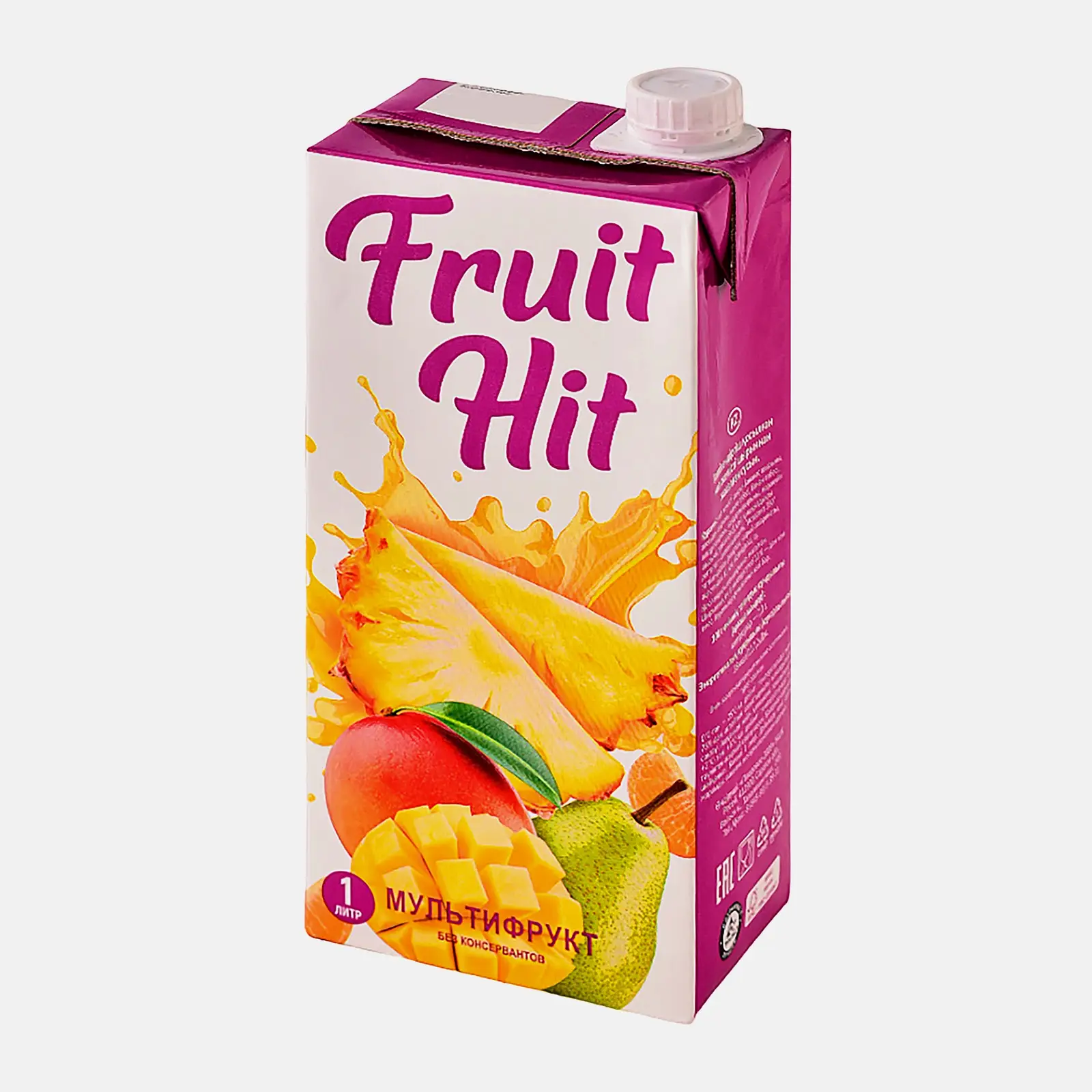 Нектар Fruit Hit мультифруктовый 1л Нектар Fruit Hit мультифруктовый 1л