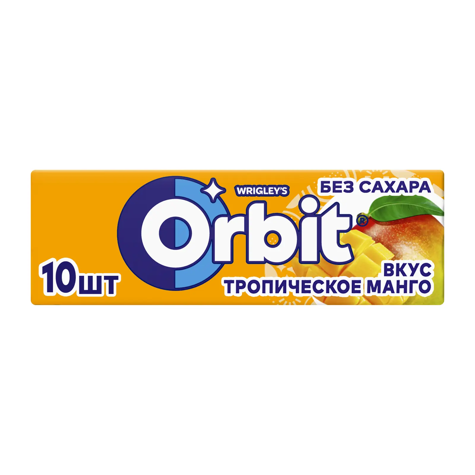 Изображение товара Жевательная резинка Orbit Тропическое манго без сахара 13.6г