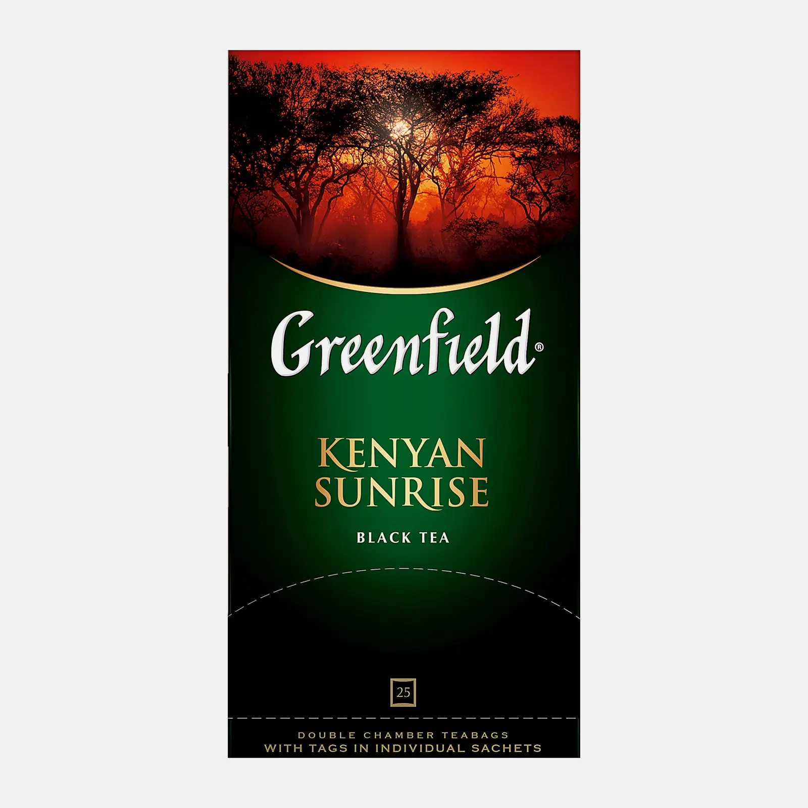 Изображение товара Чай черный Greenfield Kenyan Sunrise 25пак 0.05кг