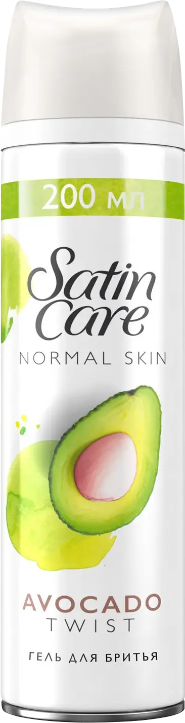 Гель для бритья Gillette Venus Satin Care Avocado Twist 200мл