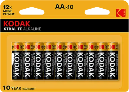 Батарейки Kodak Xtralife АА 10шт