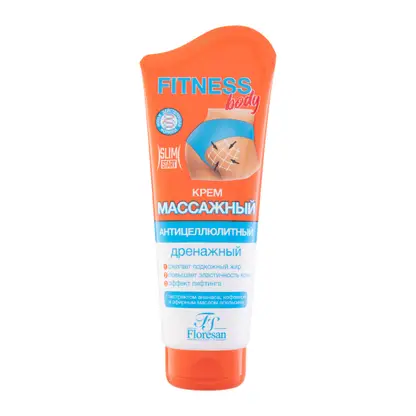 Изображение товара Крем массажный Floresan Антицеллюлитный дренажный 200мл
