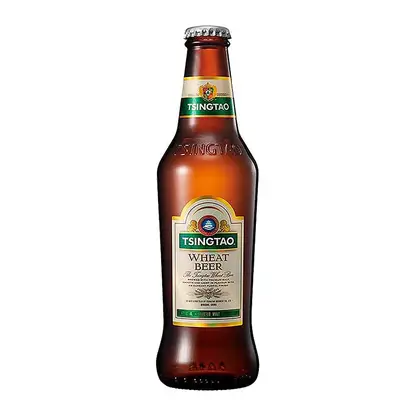 Изображение товара Пиво Tsingtao Wheat светлое нефильтрованное 330мл 4.7% алкоголь