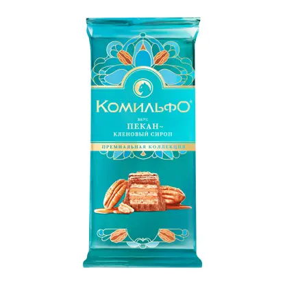 Изображение товара Шоколад со вкусом пекана и кленового сиропа Комильфо 102г