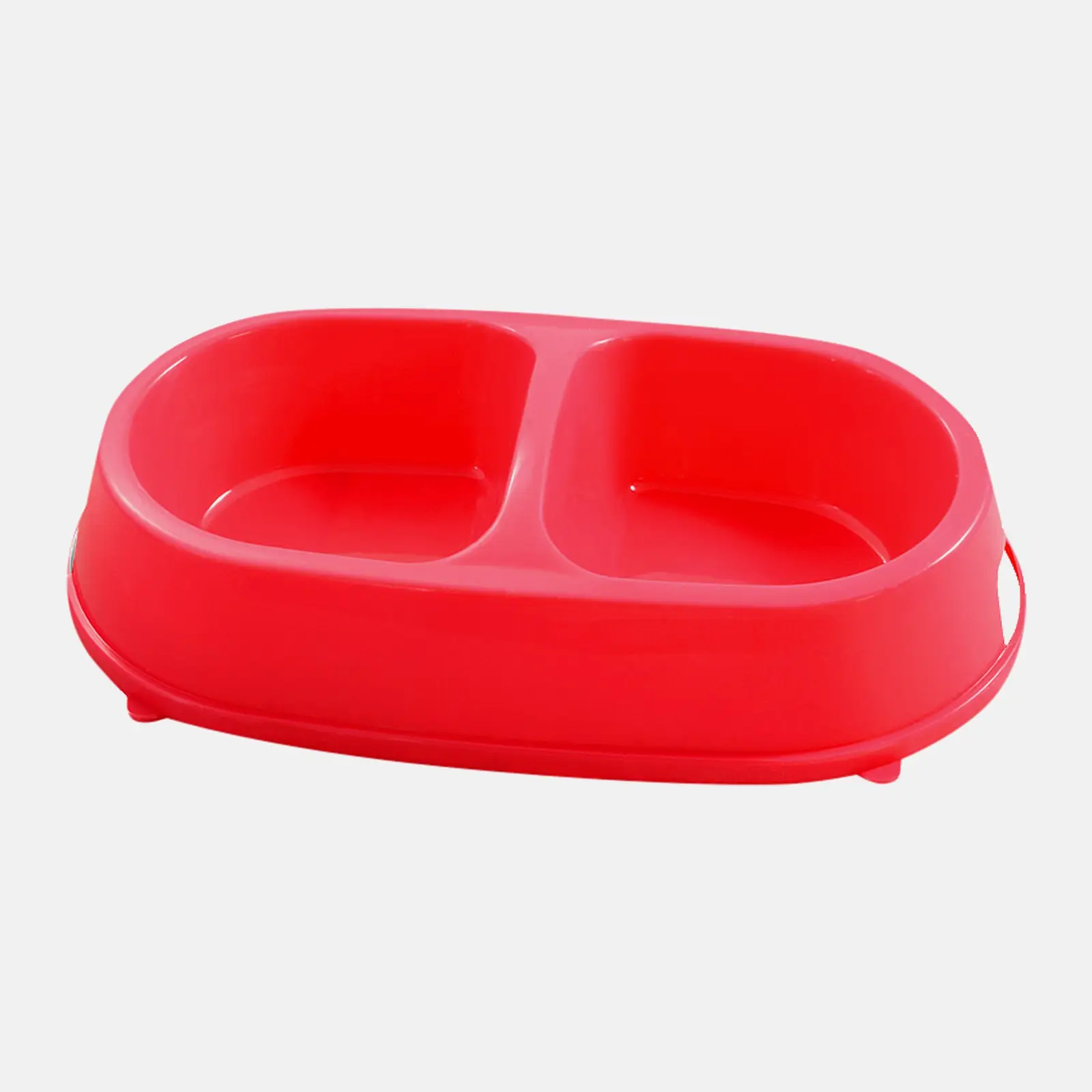 Миска для кошек Гамма двойная пластмассовая 800мл