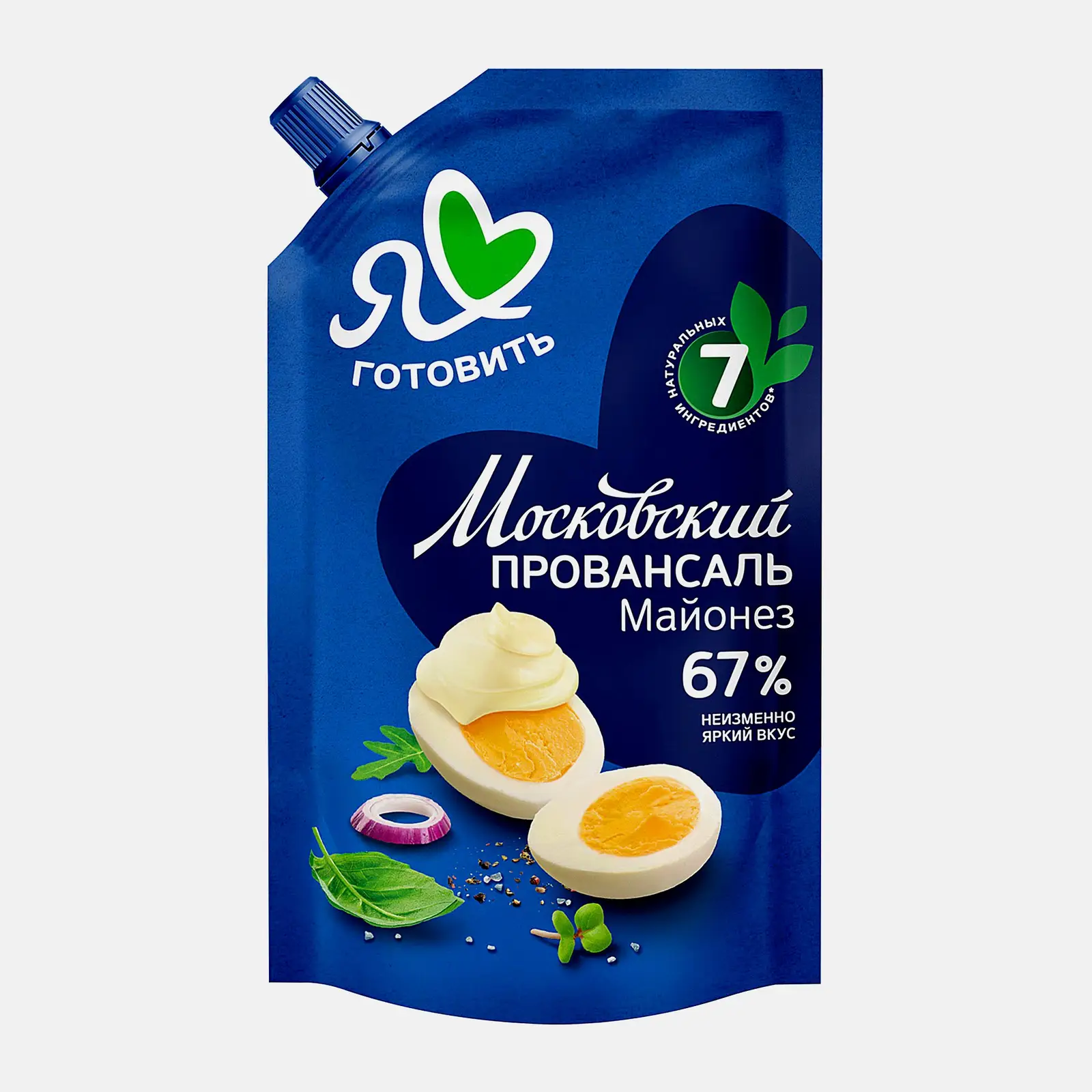 Изображение товара Майонез Я люблю готовить Московский провансаль 67% 700 мл