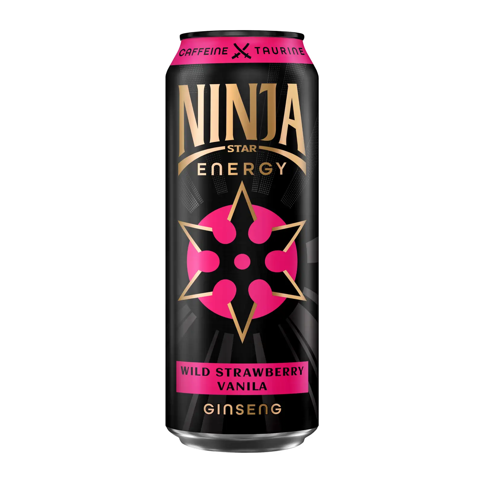 Изображение товара Энергетический напиток Ninja Star Energy Strawberry Vanilla 450мл