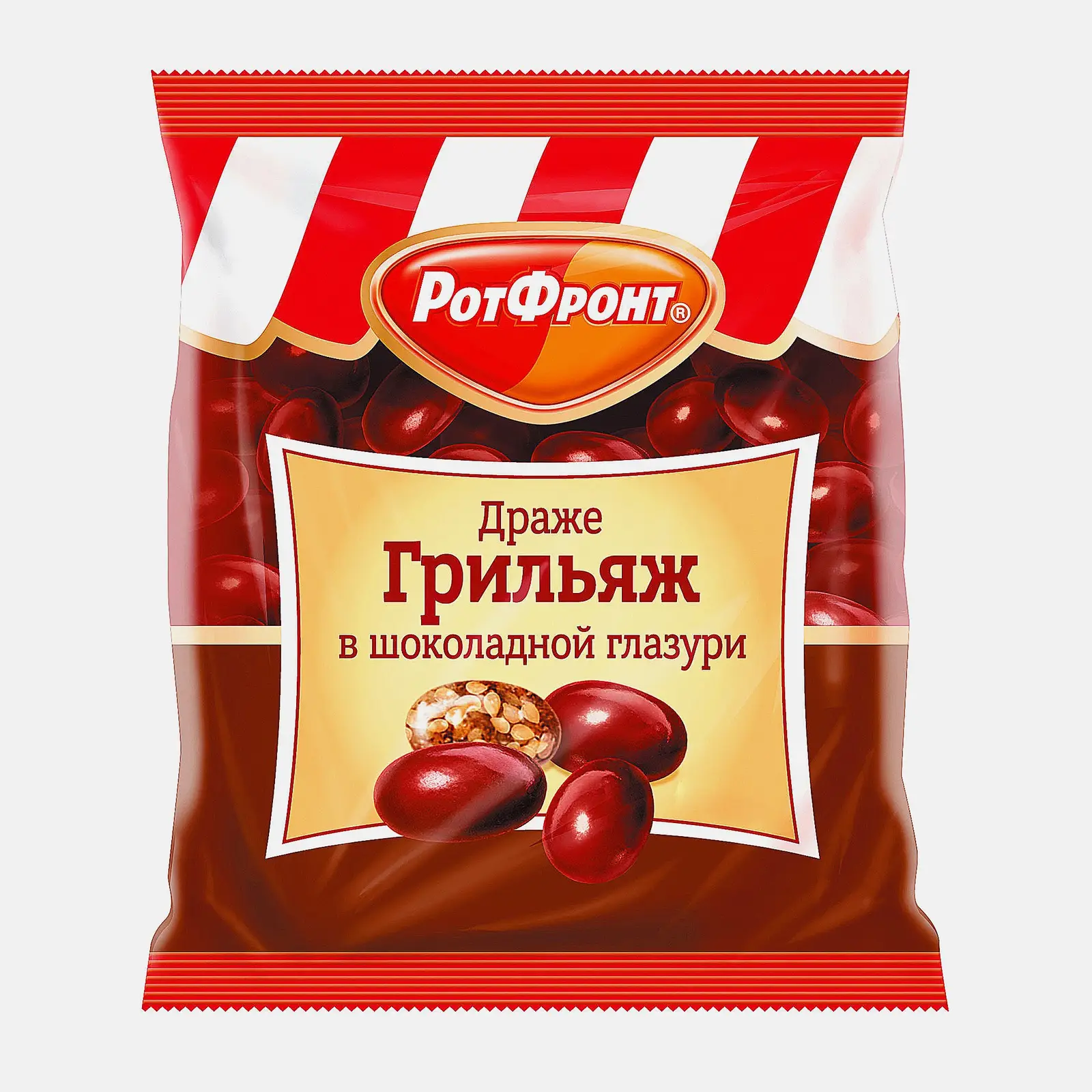 Драже Рот фронт Грильяж в шоколадной глазури 200г