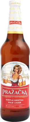 Пиво Prazecka Чешское Классическое светлое пастеризованное 4% 500мл