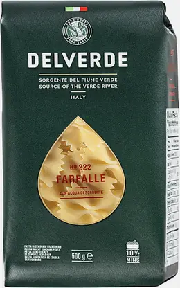 Макароны Delverde Farfalle №222 500г