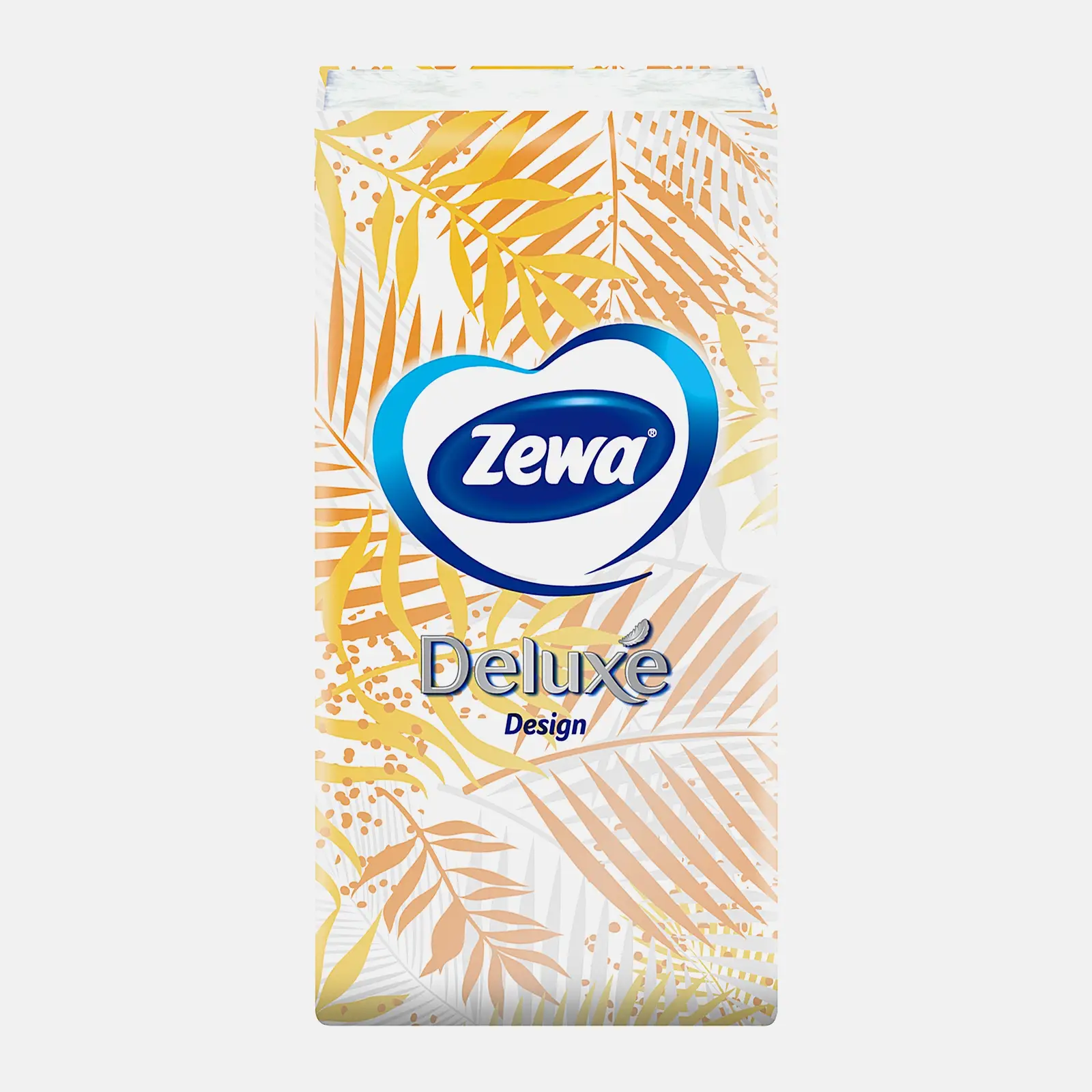 Платочки бумажные носовые Zewa Deluxe Design 3 слоя 10шт в ассортименте