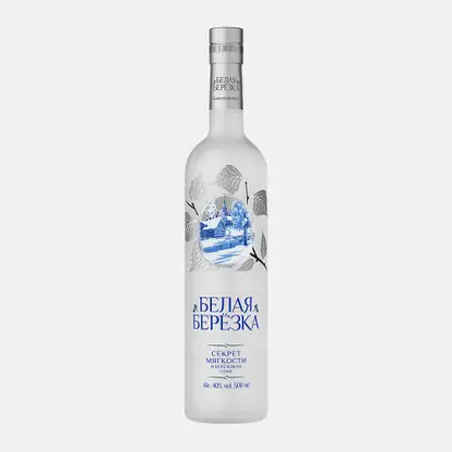 Водка Белая березка 40% 500мл