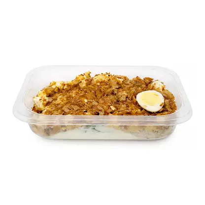 Изображение товара Салат Гнездо глухаря с копченой курицей 240г