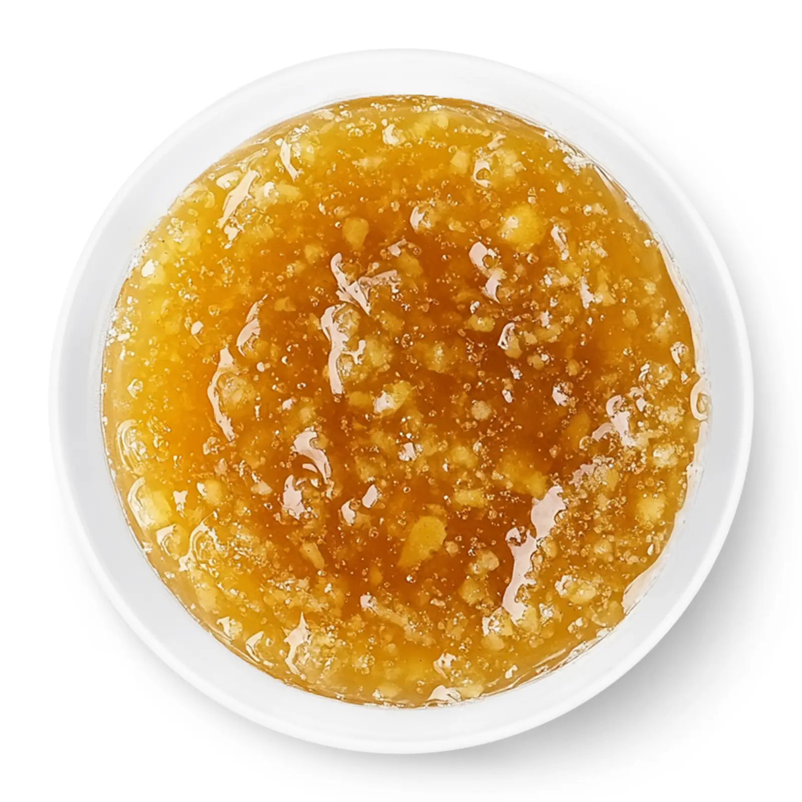 Изображение товара Лимон с имбирем Лукошко протертый с сахаром 200г - полезный напиток и десерт