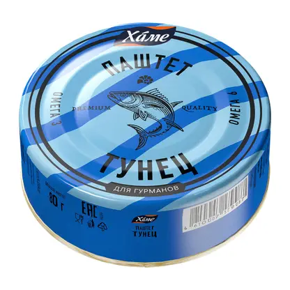Изображение товара Паштет Hame Тунец 80г