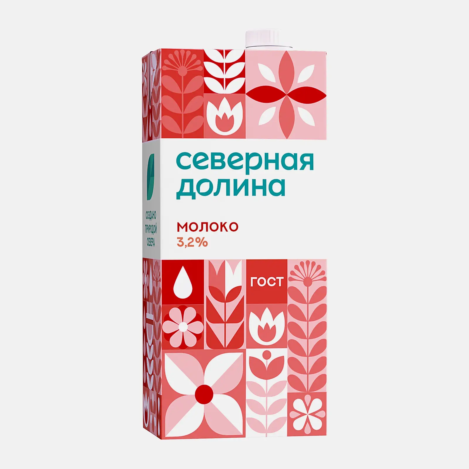 Изображение товара Молоко Северная долина ультрапастеризованное 3.2% 950 г натуральное