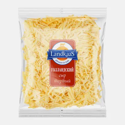 Тертый сыр Голландский 45% Landkaas 200г