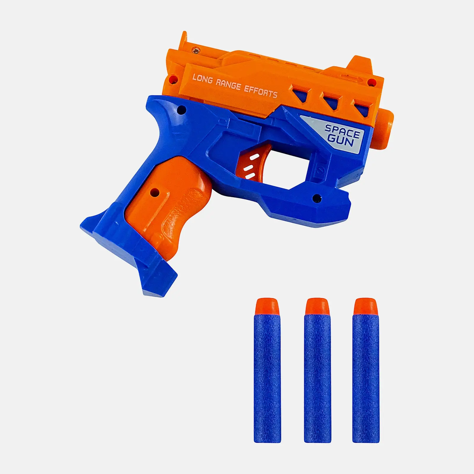 Изображение товара Игрушечный бластер 15см YB213620 с мягкими пулями безопасна для детей