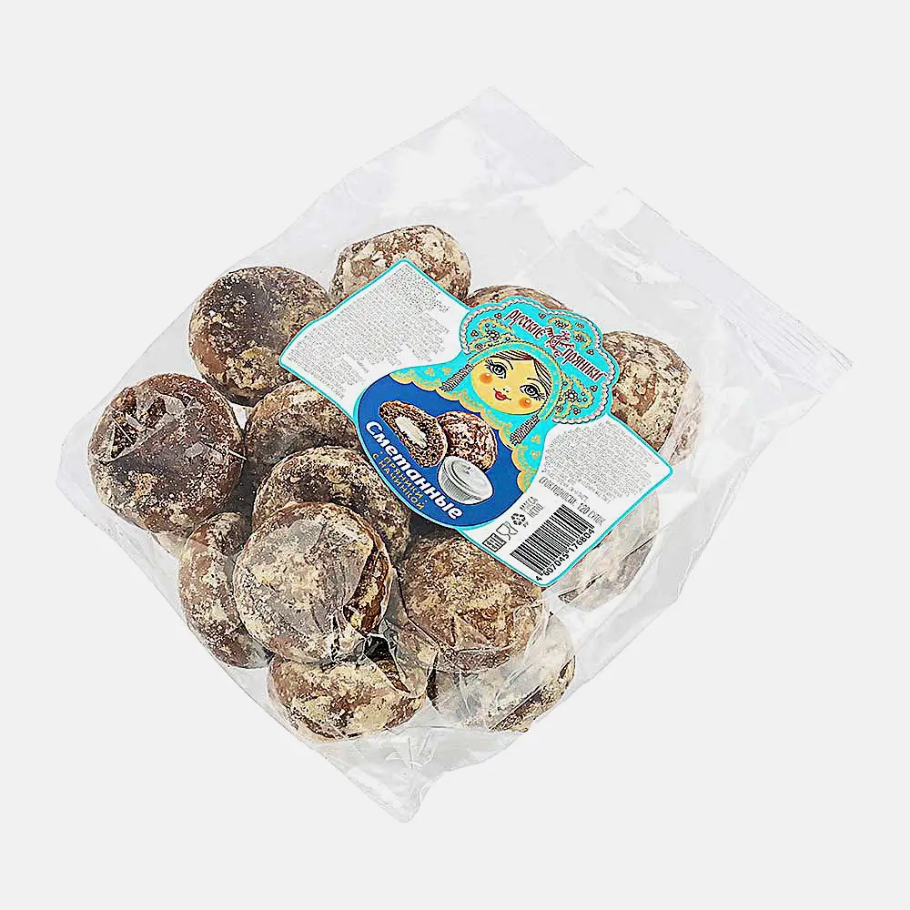 Пряники Сметанные с начинкой 350г