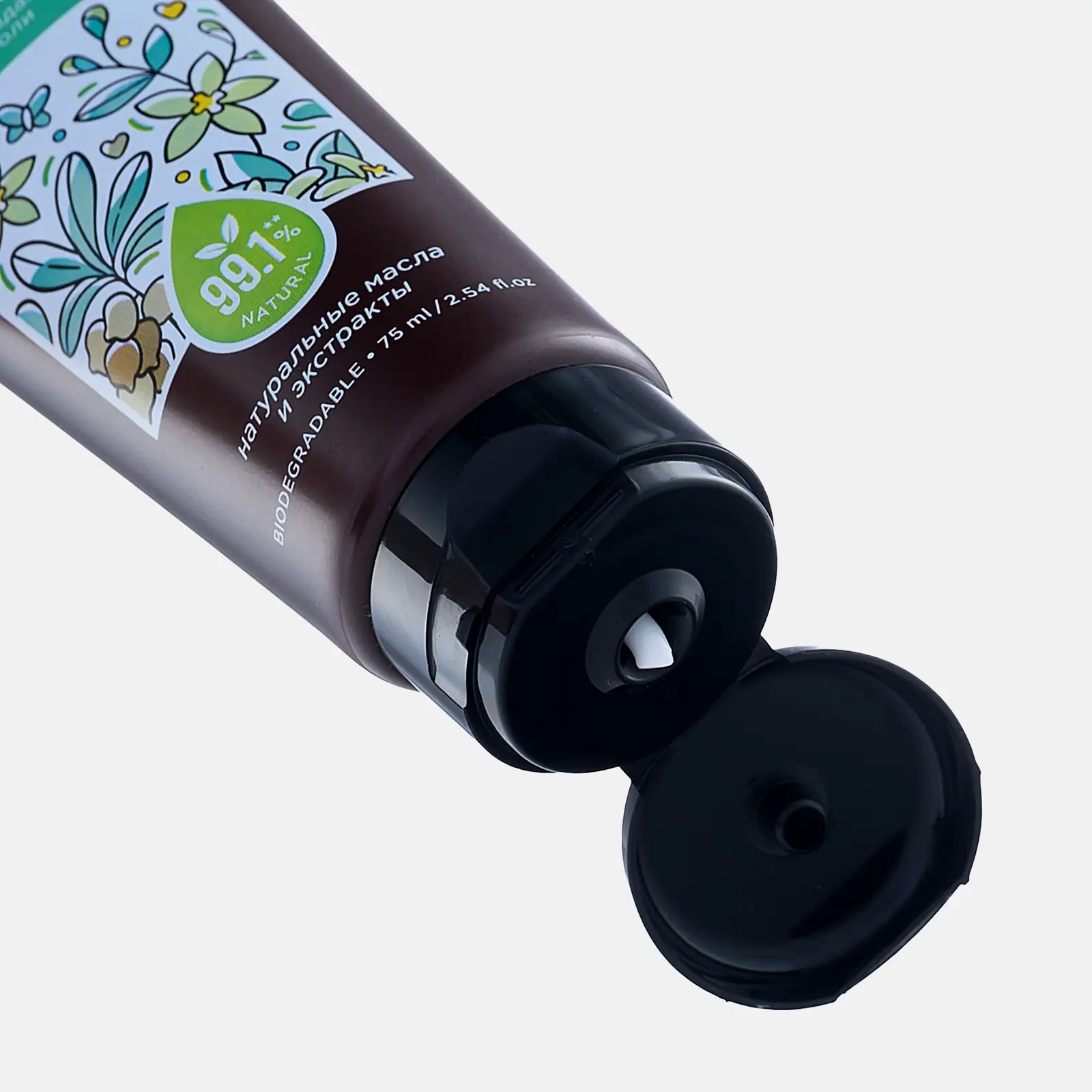 Крем для рук Synergetic увлажняющий масло макадамии 75мл