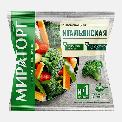 Итальянская смесь Мираторг быстрозамороженная 400г