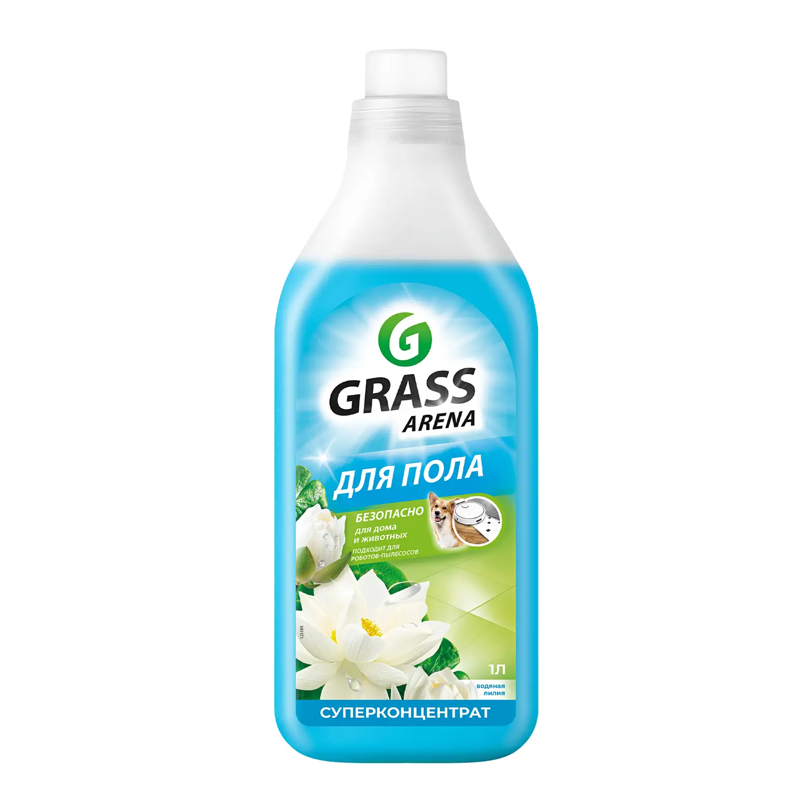 Средство для пола Grass Arena Водяная лилия 1л