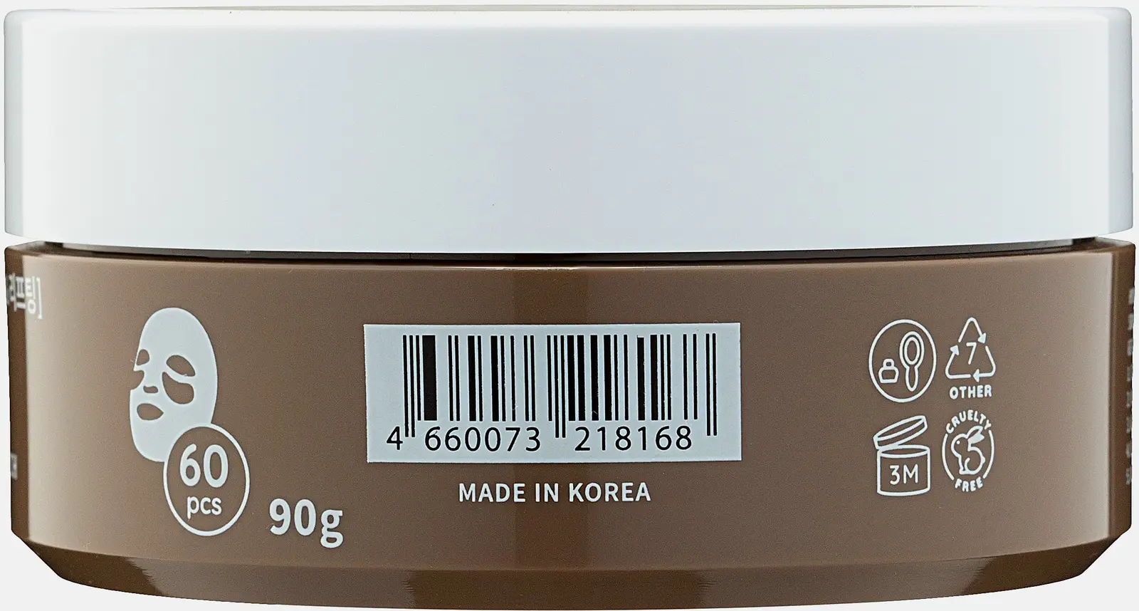 Патчи для глаз Kumiho с экстрактом черного жемчуга и муцина улитки 90г 60шт