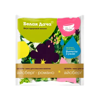 Изображение товара Салатная смесь Цезарь Белая дача 120г