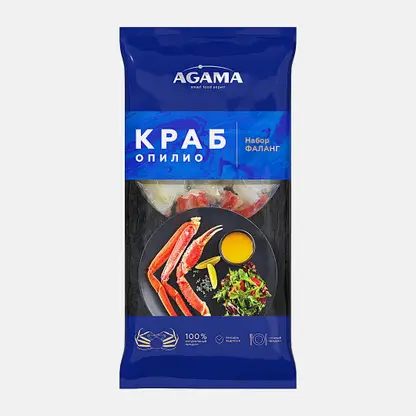 Краб Опилио набор фаланг Agama 400г