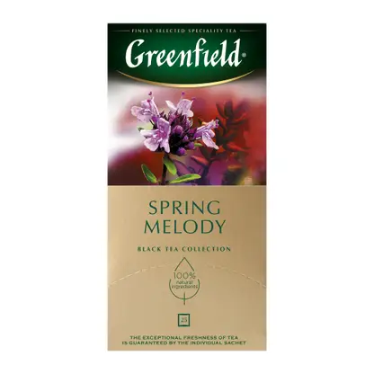 Изображение товара Чай черный Greenfield Spring Melody 25пак