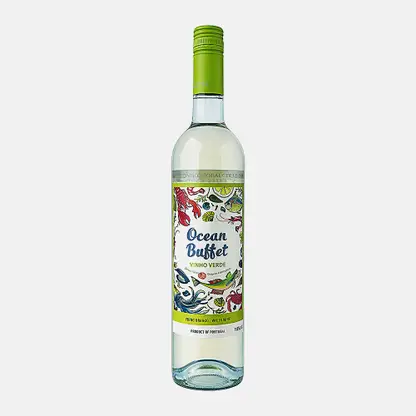 Белое вино Vinho Verde Бранко полусухое Ocean Buffet 10% 750мл