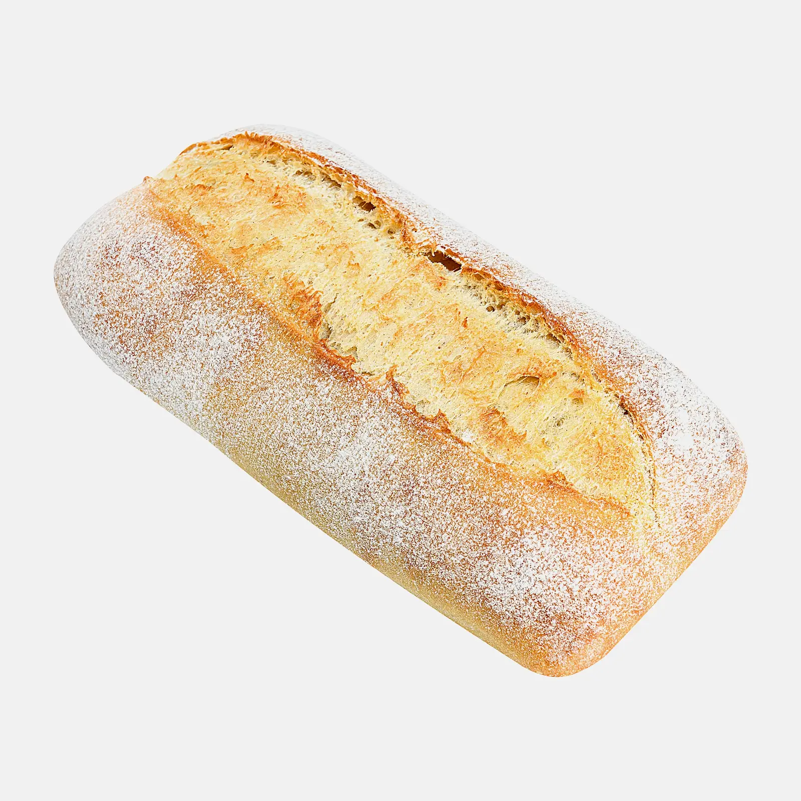 Изображение товара Пшеничная чиабатта 285г Тандер свежий хлеб для завтраков и сандвичей