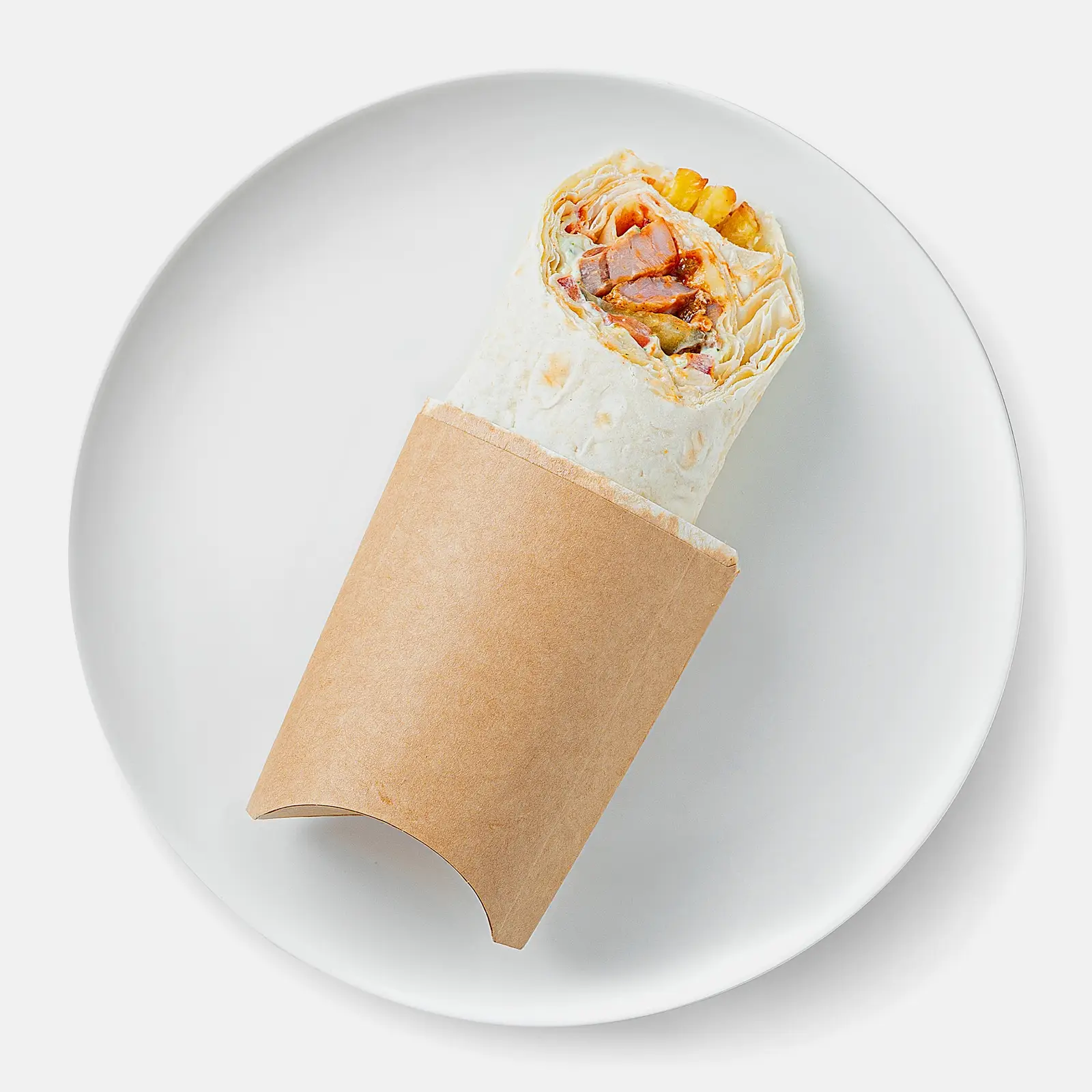 Изображение товара Шаурма с курицей и печёным картофелем 230г Про Вкусно