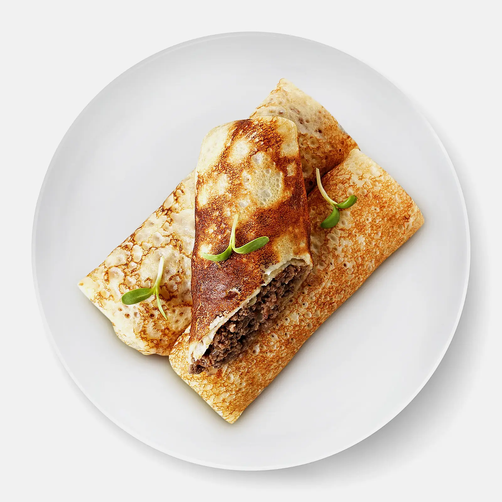 Блины с мясом - фото 2