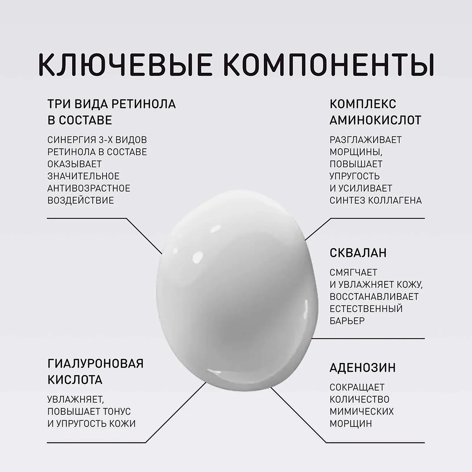 Сыворотка для лица Stellary Skin Studio Retinol Power разглаживающая 30мл