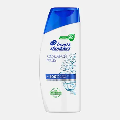 Шампунь для волос против перхоти Основной уход Head & Shoulders 95мл