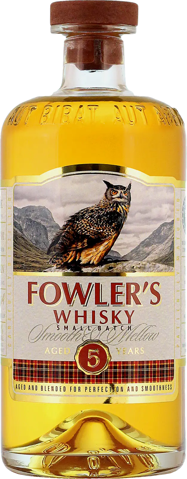 Изображение товара Виски зерновой Fowlers 40% 700 мл выдержанный 5 лет Россия