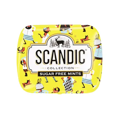 Изображение товара Драже Scandic без сахара со вкусом клубники 14г