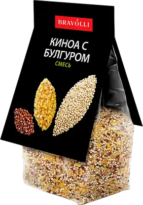Смесь Bravolli! Киноа с булгуром 350г