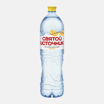 Вода Святой источник питьевая лимон негазированная 1.5л