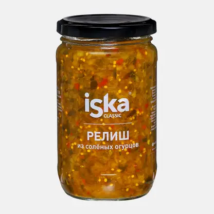 Релиш из соленых огурцов Iska 350г