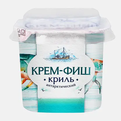 Паста Крем-Фиш Криль антарктический кальмар 150г