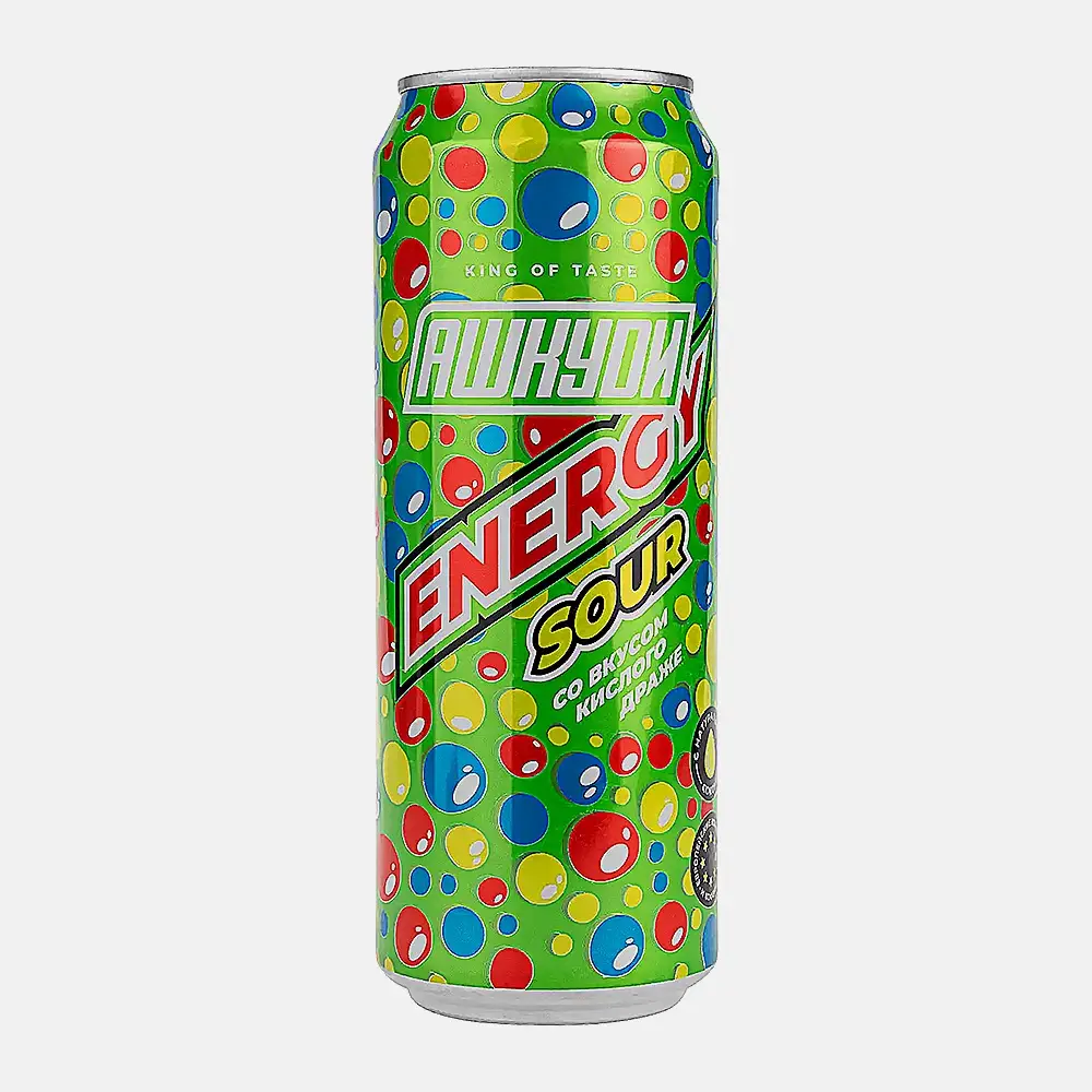 Энергетический напиток HQD Energy Sour Skitlez 450мл