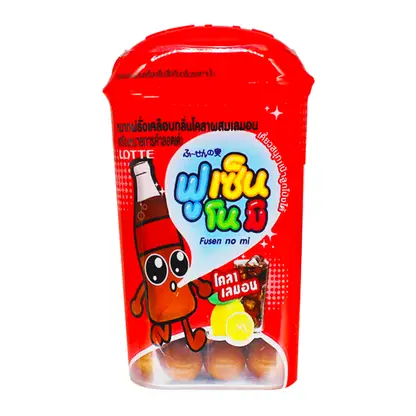 Изображение товара Жевательная резинка со вкусом колы с лимоном Lotte 15г