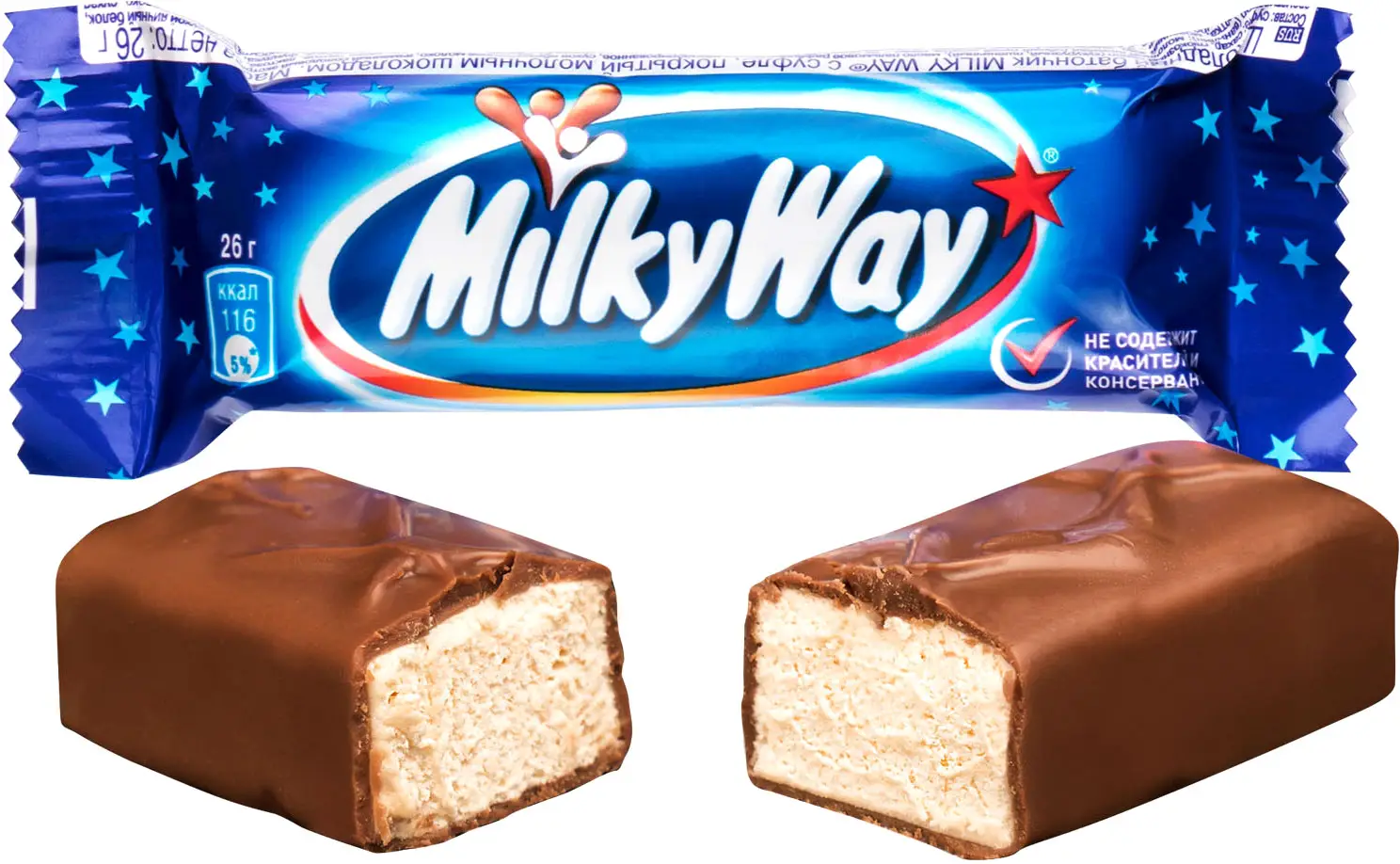 Шоколадный батончик Milky Way, 26г